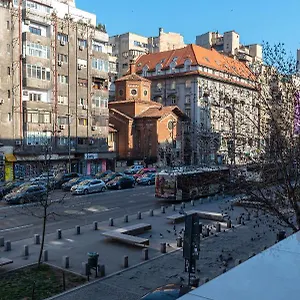 2br With Balcony - Italian Church & View Бухарест